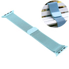 For Apple Watch Series 7 41mm / 6 & SE & 5 & 4 40mm / 3 & 2 & 1 38mm Color-changing Magnetic Nylon Watch Band