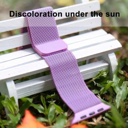 For Apple Watch Ultra 49mm&Watch Ultra 2 49mm / Series 10 46mm / 9&8&7 45mm / SE 3&SE 2&6&SE&5&4 44mm / 3&2&1 42mm Color-changing Magnetic Nylon Watch Band, 44mm - DealBuddy