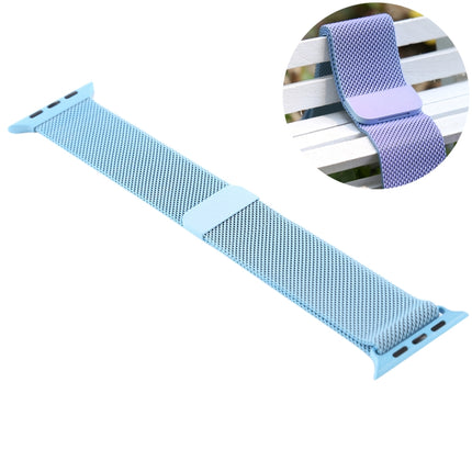 For Apple Watch Ultra 49mm&Watch Ultra 2 49mm / Series 10 46mm / 9&8&7 45mm / SE 3&SE 2&6&SE&5&4 44mm / 3&2&1 42mm Color-changing Magnetic Nylon Watch Band, 44mm - DealBuddy