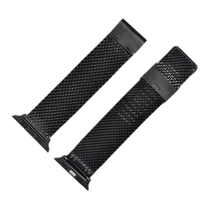 304 Stainless Steel Milanese Watch Band with Connector For Apple Watch Series 10 42mm / 9&8&7 41mm / SE 3&SE 2&6&SE&5&4 40mm / 3&2&1 38mm, For Apple Watch Series 7  41mm / & 6 & SE & 5 & 4 40mm - DealBuddy