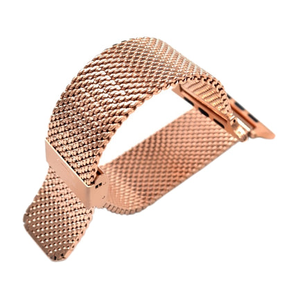 304 Stainless Steel Milanese Watch Band with Connector For Apple Watch Ultra 49mm&Watch Ultra 2 49mm / Series 10 46mm / 9&8&7 45mm / SE 3&SE 2&6&SE&5&4 44mm / 3&2&1 42mm, For Apple Watch Series  7  45mm / & 6 & SE & 5 & 4 44mm