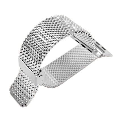 304 Stainless Steel Milanese Watch Band with Connector For Apple Watch Ultra 49mm&Watch Ultra 2 49mm / Series 10 46mm / 9&8&7 45mm / SE 3&SE 2&6&SE&5&4 44mm / 3&2&1 42mm, For Apple Watch Series  7  45mm / & 6 & SE & 5 & 4 44mm