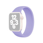 For Apple Watch Ultra 49mm&Watch Ultra 2 49mm / Series 10 46mm / 9&8&7 45mm / SE 3&SE 2&6&SE&5&4 44mm / 3&2&1 42mm Solid Color Elastic Silicone Watch Band, Size:L 156mm - DealBuddy