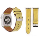 For Apple Watch Series 10 42mm / 9&8&7 41mm / SE 3&SE 2&6&SE&5&4 40mm / 3&2&1 38mm Fresh Style Genuine Leather Watch Band - DealBuddy