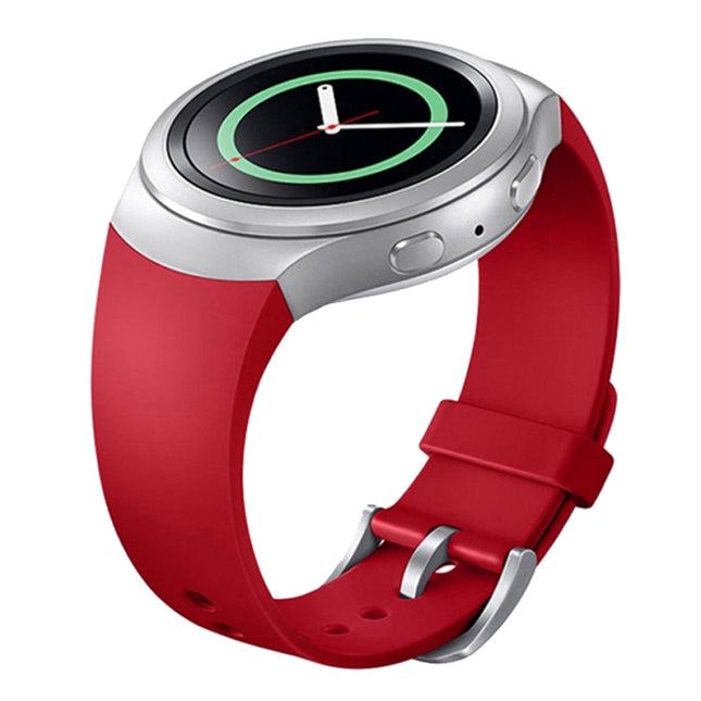 For Samsung Gear S2 Sport / Gear S2 Watch Solid Color Silicone Watchband - DealBuddy