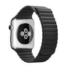 For Apple Watch 38mm Loop Magnetic Closure Clasp PU Leather Watch Band - DealBuddy