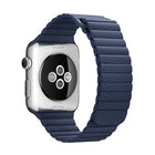 For Apple Watch 38mm Loop Magnetic Closure Clasp PU Leather Watch Band - DealBuddy