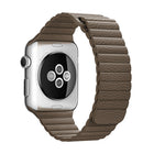 For Apple Watch 38mm Loop Magnetic Closure Clasp PU Leather Watch Band - DealBuddy