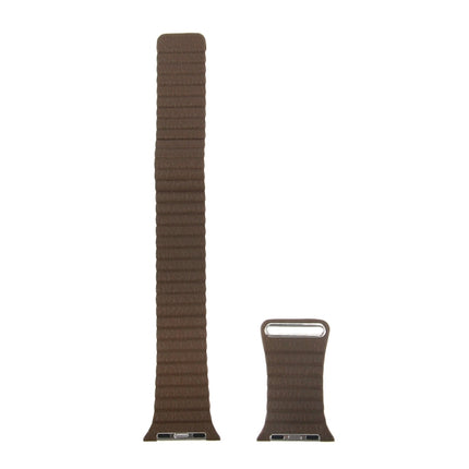 For Apple Watch 42mm Loop Magnetic Closure Clasp PU Leather Watch Band - DealBuddy