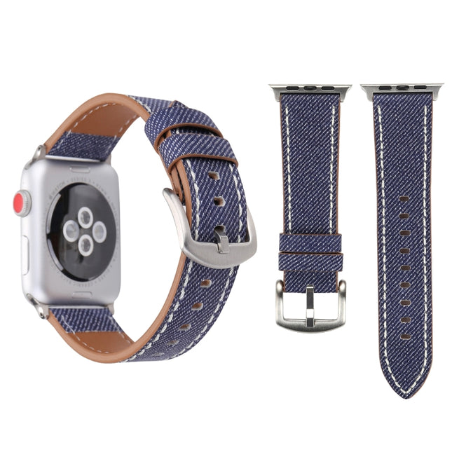 For Apple Watch Ultra 49mm&Watch Ultra 2 49mm / Series 10 46mm / 9&8&7 45mm / SE 3&SE 2&6&SE&5&4 44mm / 3&2&1 42mm Simple Fashion Genuine Leather Cowboy Pattern Watch Band - DealBuddy