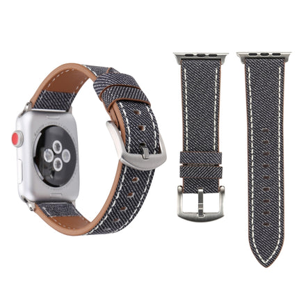 For Apple Watch Ultra 49mm&Watch Ultra 2 49mm / Series 10 46mm / 9&8&7 45mm / SE 3&SE 2&6&SE&5&4 44mm / 3&2&1 42mm Simple Fashion Genuine Leather Cowboy Pattern Watch Band, 42mm - DealBuddy