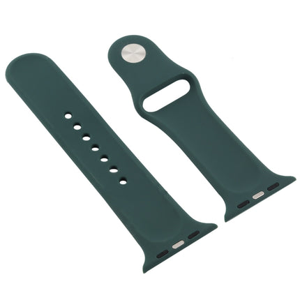 For Apple Watch Series 7 41mm / 6 & SE & 5 & 4 40mm / 3 & 2 & 1 38mm Silicone Watch Band, For Apple Watch Series 7 41mm / 6 & SE & 5 & 4 40mm / 3 & 2 & 1 38mm - DealBuddy