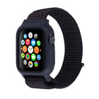 For Apple Watch Ultra 49mm&Watch Ultra 2 49mm / Series 10 46mm / 9&8&7 45mm / SE 3&SE 2&6&SE&5&4 44mm / 3&2&1 42mm Nylon Watch Band with Hook and Loop Fastener, For Apple Watch Series 7 45mm / 6 & SE & 5 & 4 44mm / 3 & 2 & 1 42mm                       ...