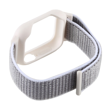 For Apple Watch Ultra 49mm&Watch Ultra 2 49mm / Series 10 46mm / 9&8&7 45mm / SE 3&SE 2&6&SE&5&4 44mm / 3&2&1 42mm Nylon Watch Band with Hook and Loop Fastener