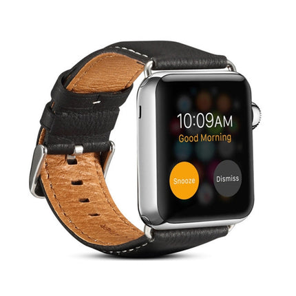 Denior Environmental Luxury Car Watch Leather Watch Band for Apple Watch Ultra 49mm&Watch Ultra 2 49mm / Series 10 46mm / 9&8&7 45mm / SE 3&SE 2&6&SE&5&4 44mm / 3&2&1 42mm - DealBuddy
