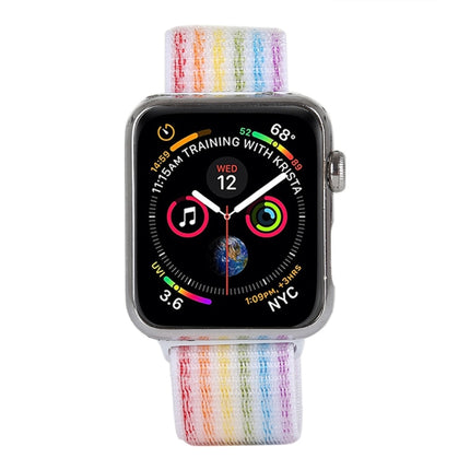 Magic Paste Nylon Watch Band for Apple Watch Series 3 & 2 & 1 38mm