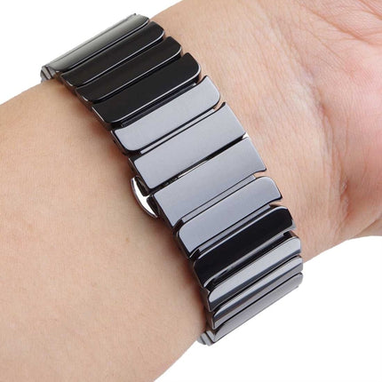 For Apple Watch Ultra 49mm&Watch Ultra 2 49mm / Series 10 46mm / 9&8&7 45mm / SE 3&SE 2&6&SE&5&4 44mm / 3&2&1 42mm Delicate Ceramics Wrist Watch Band - DealBuddy