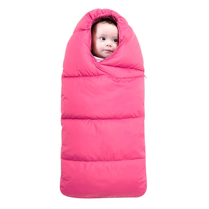 Baby Sleeping Bag Thickened Warm Newborn Quilt, Size:80cm, for 0-1 Years Old