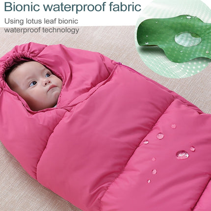 Baby Sleeping Bag Thickened Warm Newborn Quilt, Size:80cm, for 0-1 Years Old