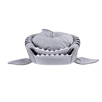 Indoor Pet Dog Puppy Cat Warm House Sharks Pet Sleeping Bed Nest, S Size: 42x42x42cm - DealBuddy