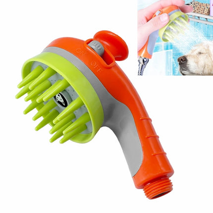 Pet Shower Shower Brush with Non-slip Handle Nozzle - DealBuddy