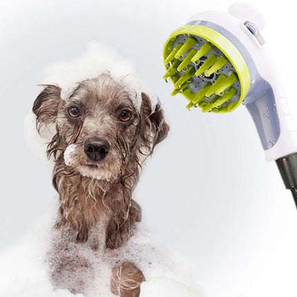 Pet Shower Shower Brush with Non-slip Handle Nozzle - DealBuddy