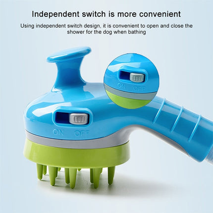 Pet Shower Shower Brush with Non-slip Handle Nozzle - DealBuddy