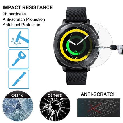 ENKAY Hat-Prince for Samsung Gear Sport Smart Watch 0.2mm 9H Surface Hardness 2.15D Explosion-proof Tempered Glass Screen Film - DealBuddy