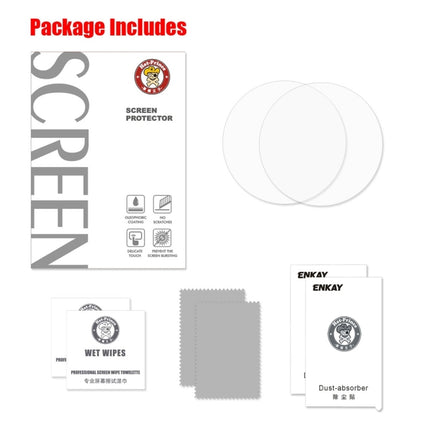 2 PCS ENKAY Hat-Prince for Samsung Gear Sport Smart Watch 0.2mm 9H Surface Hardness 2.15D Explosion-proof Tempered Glass Screen Film - DealBuddy