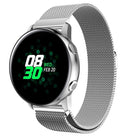 Milanis Magnetic Stainless Steel Mesh Wrist Strap WatchBand for Galaxy Watch Active 20mm - DealBuddy