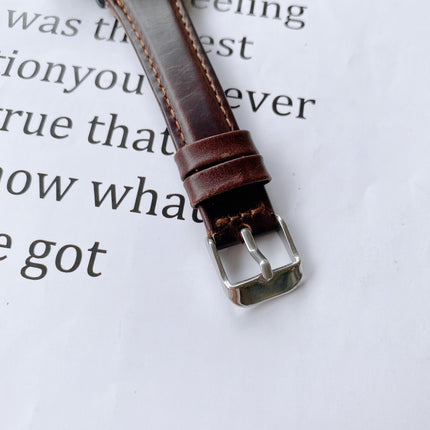 For Samsung Galaxy Watch 22mm Smart Watch Universal Double-sided Leather Small Watch Band, 22mm - DealBuddy