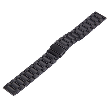 22mm Three Flat Buckle For Samsung Gear S2 Classic Smart Watch Butterfly Buckle 3 Beads Stainless Steel Watchband