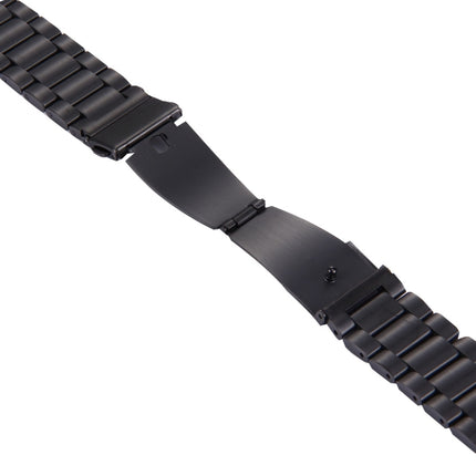 22mm Three Flat Buckle For Samsung Gear S2 Classic Smart Watch Butterfly Buckle 3 Beads Stainless Steel Watchband
