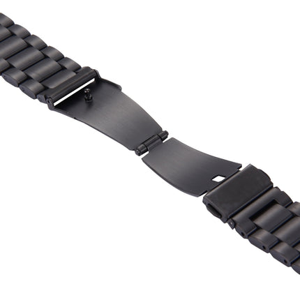 22mm Three Flat Buckle For Samsung Gear S2 Classic Smart Watch Butterfly Buckle 3 Beads Stainless Steel Watchband