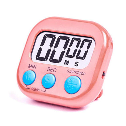 Digital Kitchen Timer Electronic Alarm Magnetic Backing with LCD Display for Cooking Baking Sports Games Office, HX103-2, 118 - DealBuddy