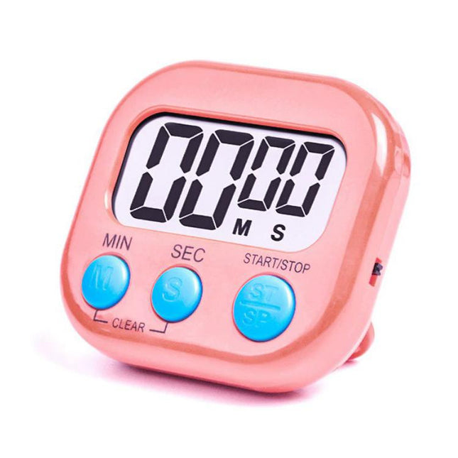 Digital Kitchen Timer Electronic Alarm Magnetic Backing with LCD Display for Cooking Baking Sports Games Office, HX103-2, 118 - DealBuddy