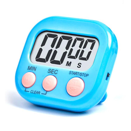 Digital Kitchen Timer Electronic Alarm Magnetic Backing with LCD Display for Cooking Baking Sports Games Office, HX103-2, 118 - DealBuddy
