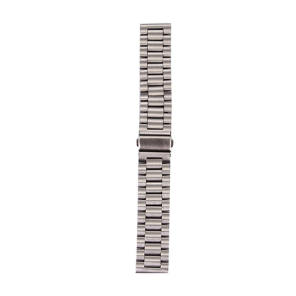For Samsung Gear S3 Classic Smart Watch Butterfly Buckle 3 Beads Stainless Steel Watchband