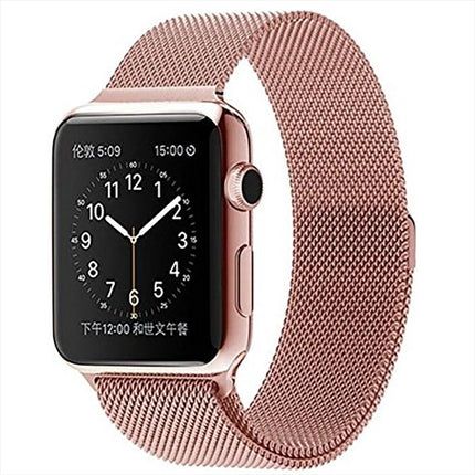 Milanese Loop Magnetic Stainless Steel Watch Band for Apple Watch Series 10 42mm / 9&8&7 41mm / SE 3&SE 2&6&SE&5&4 40mm / 3&2&1 38mm - DealBuddy