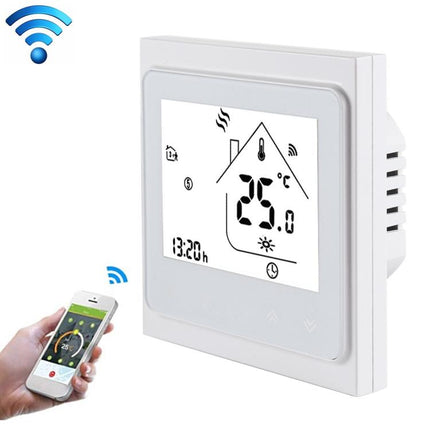 BHT-002GBLW 16A Load Electronic Heating Type LCD Digital Heating Room Thermostat with Sensor & Time Display, WiFi Control - DealBuddy