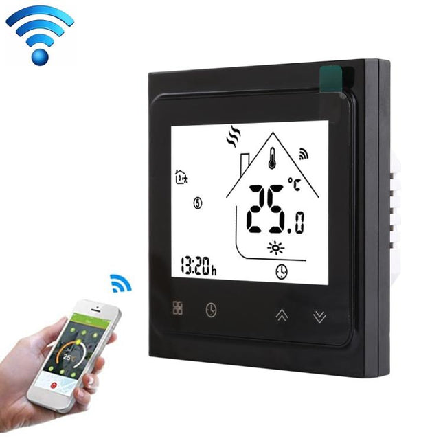 BHT-002GCLW 3A Load Water / Gas Boiler Type LCD Digital Heating Room Thermostat with Time Display, WiFi Control - DealBuddy