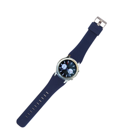 For Samsung Gear S3 Classic Smart Watch Silicone Watchband, Length: about 22.4cm, CA5541AG, CA5541B, CA5541D, CA5541E, CA5541G, CA5541P, CA5541R, CA5541W, CA5541Y, CA5541I - DealBuddy