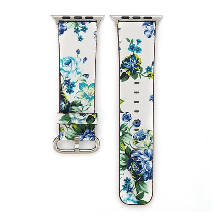 For Apple Watch Ultra 49mm&Watch Ultra 2 49mm / Series 10 46mm / 9&8&7 45mm / SE 3&SE 2&6&SE&5&4 44mm / 3&2&1 42mm Fashion Pastoralism Style Little Floral Pattern Women Watch Leather Watch Band, For 42mm A, For 42mm B, For 42mm C, For 42mm D, For 42mm ... - DealBuddy
