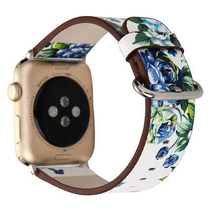 For Apple Watch Ultra 49mm&Watch Ultra 2 49mm / Series 10 46mm / 9&8&7 45mm / SE 3&SE 2&6&SE&5&4 44mm / 3&2&1 42mm Fashion Pastoralism Style Little Floral Pattern Women Watch Leather Watch Band, For 42mm A, For 42mm B, For 42mm C, For 42mm D, For 42mm ... - DealBuddy