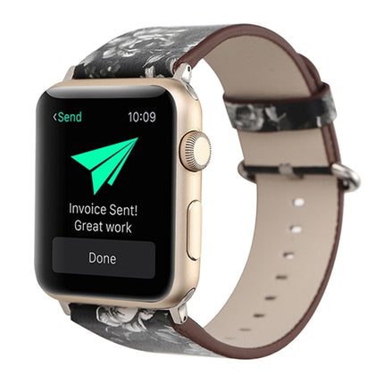 For Apple Watch Ultra 49mm&Watch Ultra 2 49mm / Series 10 46mm / 9&8&7 45mm / SE 3&SE 2&6&SE&5&4 44mm / 3&2&1 42mm Fashion Pastoralism Style Little Floral Pattern Women Watch Leather Watch Band, For 42mm A, For 42mm B, For 42mm C, For 42mm D, For 42mm ... - DealBuddy