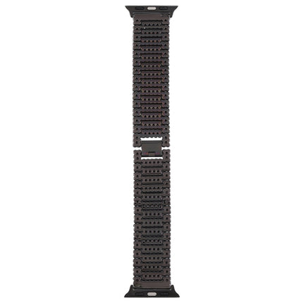 For Apple Watch Series 7 41mm / 6 & SE & 5 & 4 40mm / 3 & 2 & 1 38mm Nine Beads Stainless Steel Wrist Strap Watch Band - DealBuddy