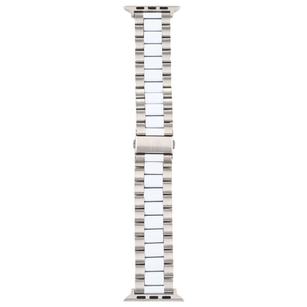 For Apple Watch Series 10 42mm / 9&8&7 41mm / SE 3&SE 2&6&SE&5&4 40mm / 3&2&1 38mm Stainless Steel Wrist Strap Watch Band - DealBuddy