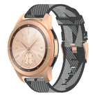 20mm Stripe Weave Nylon Wrist Strap Watch Band for Galaxy Watch 42mm, Galaxy Active / Active 2, Gear Sport, S2 Classic - DealBuddy