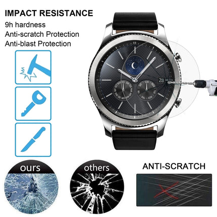 2 PCS ENKAY Hat-Prince for Samsung Gear S3  Smart Watch 0.2mm 9H Surface Hardness 2.15D Explosion-proof Tempered Glass Screen Film - DealBuddy