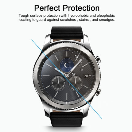 2 PCS ENKAY Hat-Prince for Samsung Gear S3  Smart Watch 0.2mm 9H Surface Hardness 2.15D Explosion-proof Tempered Glass Screen Film - DealBuddy